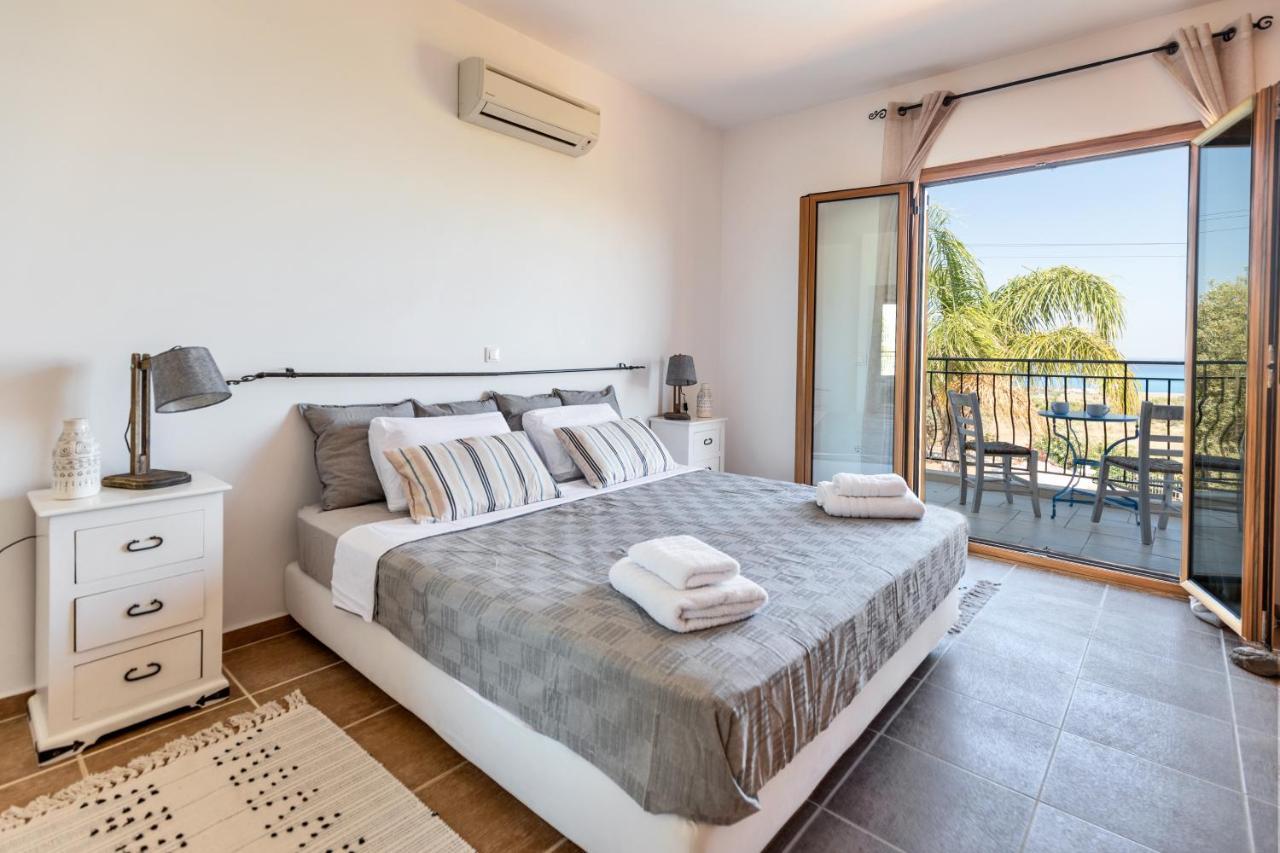 Villa Amberblue Kalathos Bagian luar foto