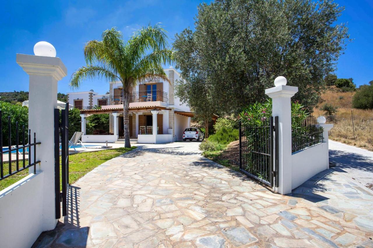 Villa Amberblue Kalathos Bagian luar foto